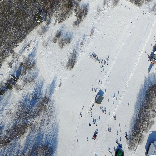 XXXI Bieszczadzki Bieg Lotników- dzień I (dron) 